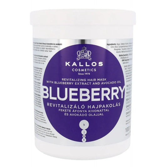 Kallos Blueberry Revitalizing masca 1000ml