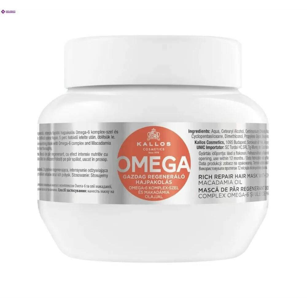 Kallos Omega 6 masca 275ml