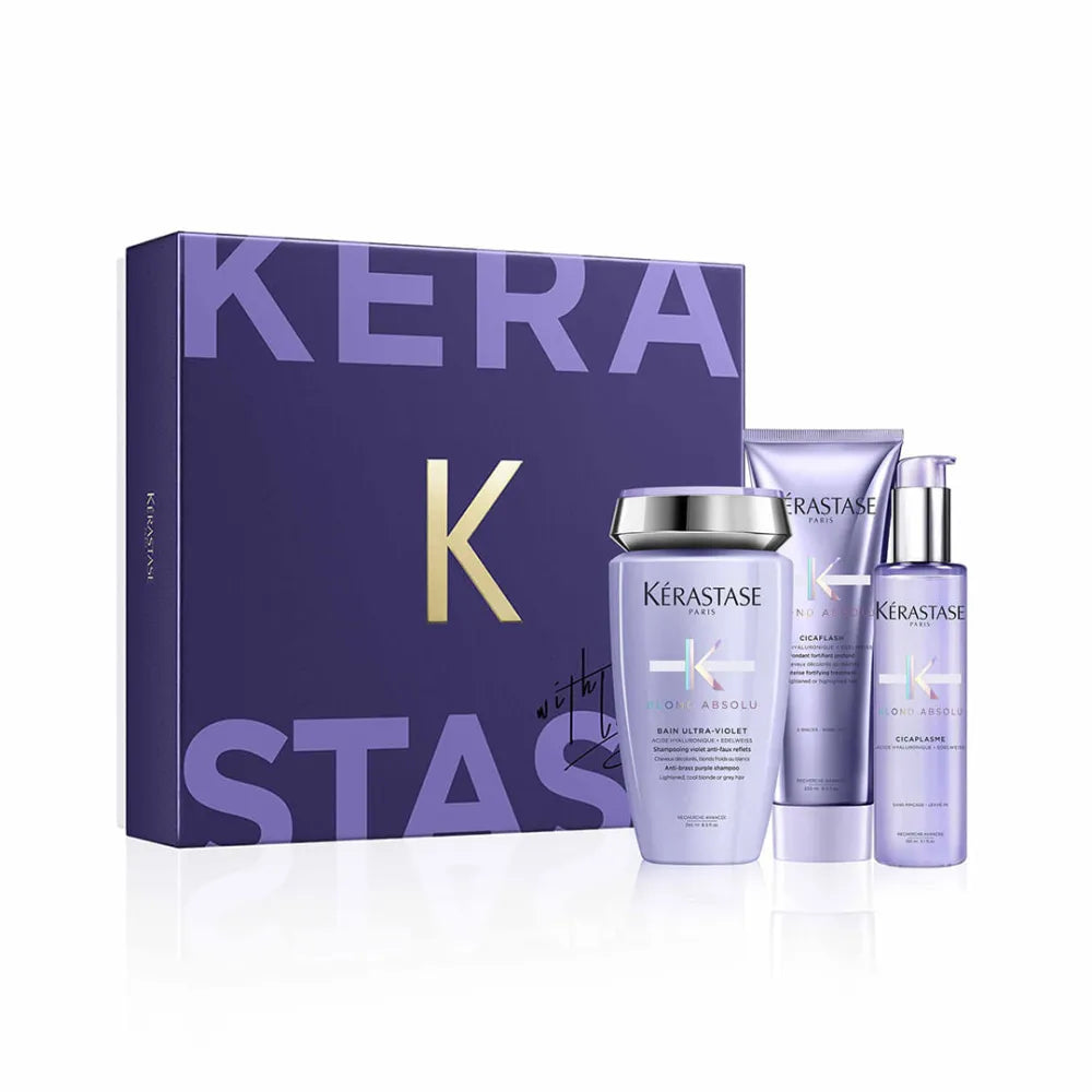 Kérastase Blond Absolu Set Cadou Trio 2023 Păr Blond