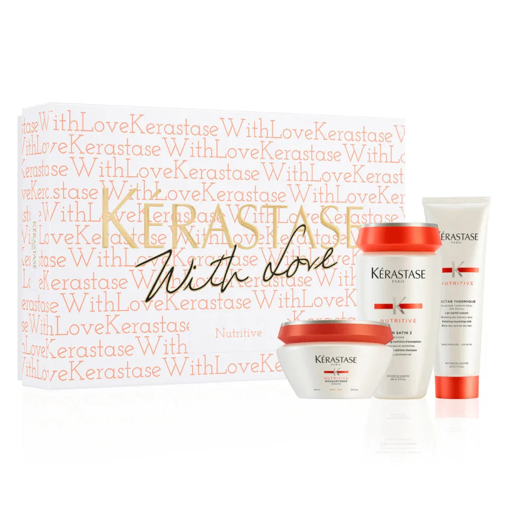 Kerastase Nutritive Set Cadou Trio 2022 (Sampon 250ml+Masca 200ml+Crema 150ml)