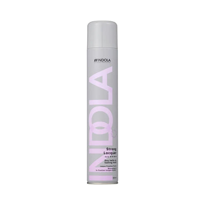 Lac Fixativ Cu Fixare Puternică Și Protecție Termică Indola Strong Lacquer 500ml - 500 ml - Păr