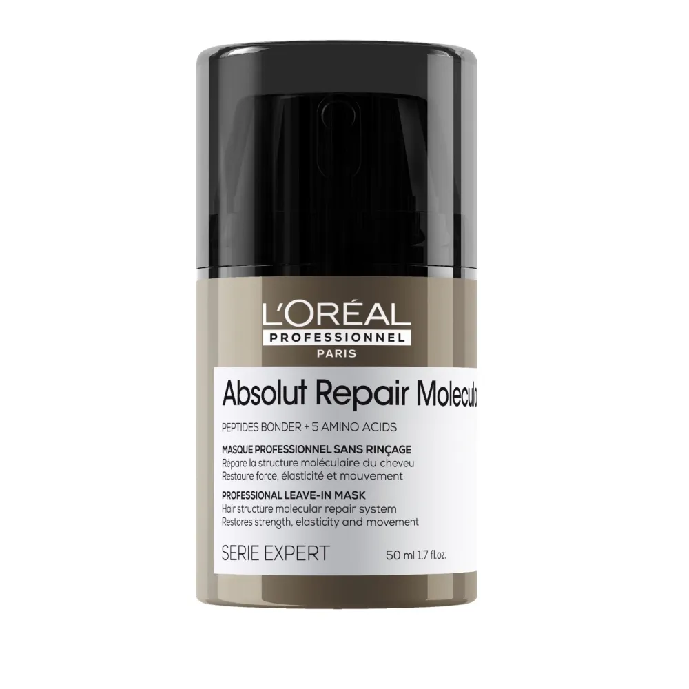 L’Oreal Professionnel Serie Expert Mască Leave-In Absolut Repair Molecular - 50 ml - Păr