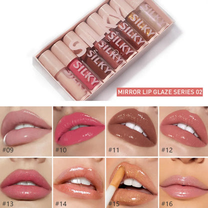 Luciu de Buze Pentru Strălucire Delicată și Hidratare de Durată Pudaier Gloss Bomb Silky Natural - Make-up