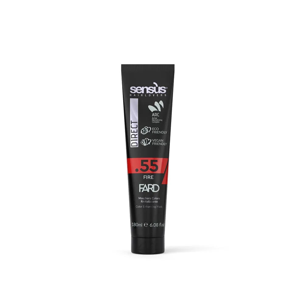Mască De Colorare Directă Sensus Direct Fard Coloring Mask 180ml - 180 ml / 55 FIRE - Păr
