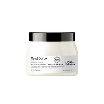 Mască De Păr Cu Protecție Anti-Depunere L’oréal Professionnel Serie Expert Metal Detox - 500 ml - Păr