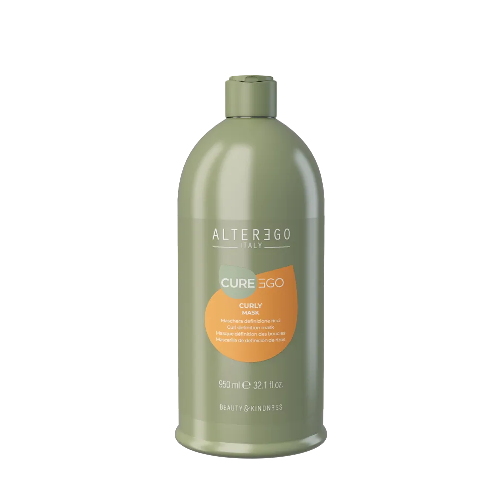 Mască Definire Bucle AlterEgo CureEgo - Hidratare și Anti-Frizz - 950ml - Păr