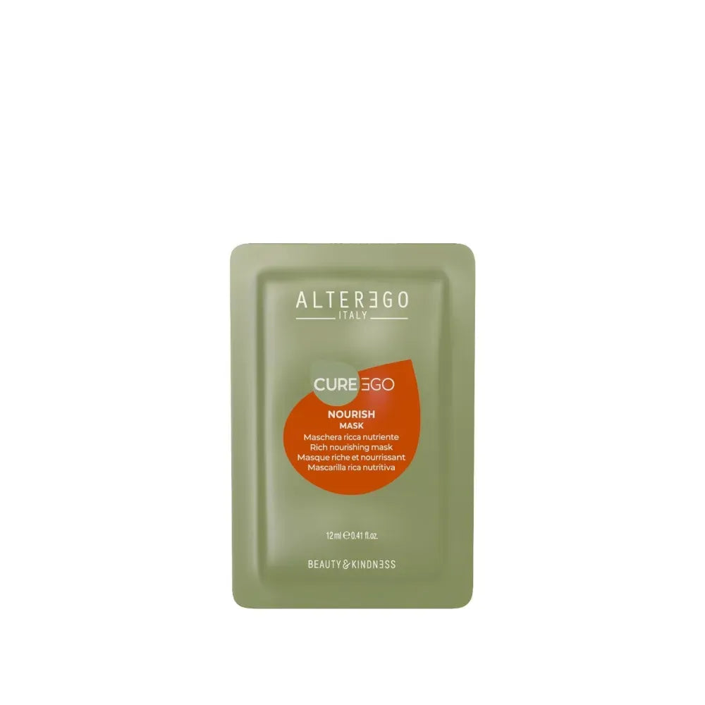 Mască Hrănitore Pentru Păr Fragil AlterEgo CureEgo Nourish Mask - 12 ml Mostra - Păr