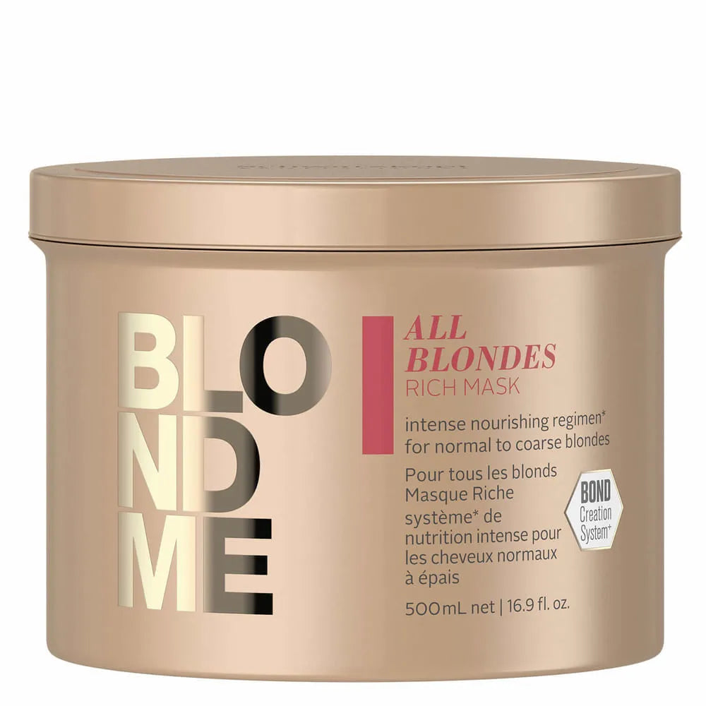 Schwarzkopf Professional BlondMe Masca Rich All Blonde 500m