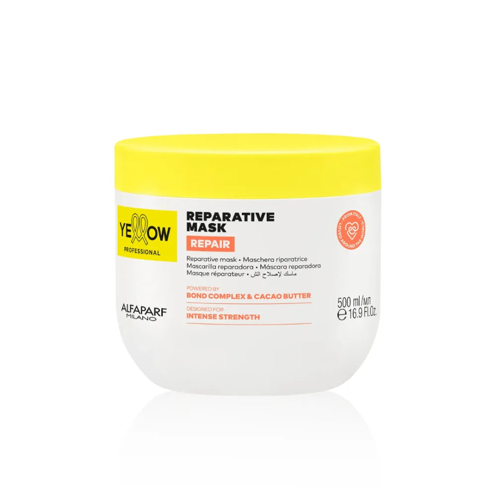 Mască Pentru Regenerarea Părului Degradat Yellow Reparative Mask - 500ml - Păr