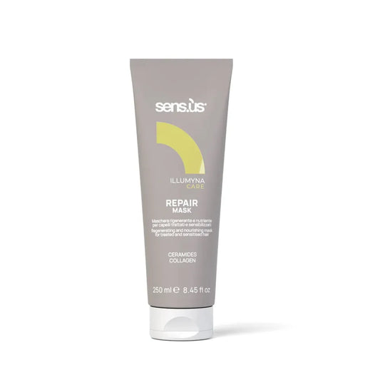 Mască Pentru Regenerarea Părului Tratat Chimic Sensus Illumyna Repair Mask - 250 ml - Păr