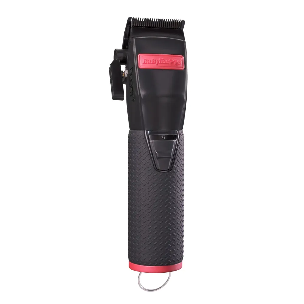 Mașină De Tuns Profesională Babyliss Pro Boost + 4Artists Metal Black&Red Cu Acumulator Și Cablu - Aparatură