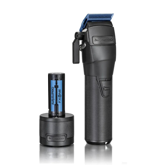Mașină de Tuns Profesională Babyliss Pro FXONE ALL-METAL Black Cu Baterie Interschimbabilă Și Motor Digital N1