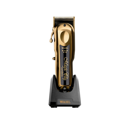 Masina De Tuns Profesionala Wahl Magic Clip 5* Gold Cordless Cu Manevrabilitate Maxima Fara Fir - Aparatură