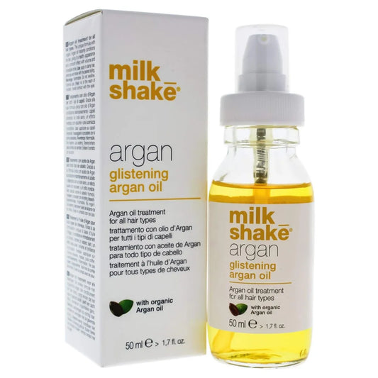 Milk Shake Argan Glistening Oil 50ml – Elixir Prețios cu Ulei de Argan pentru Strălucire Hidratare și Răsfăț Instant