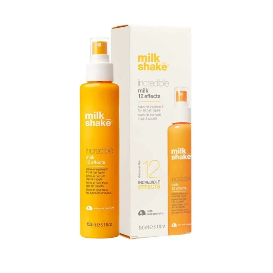 MILK SHAKE Incredible Milk 12 Effects 150ml – Tratament Leave-In Magic pentru toate tipurile de păr - Păr