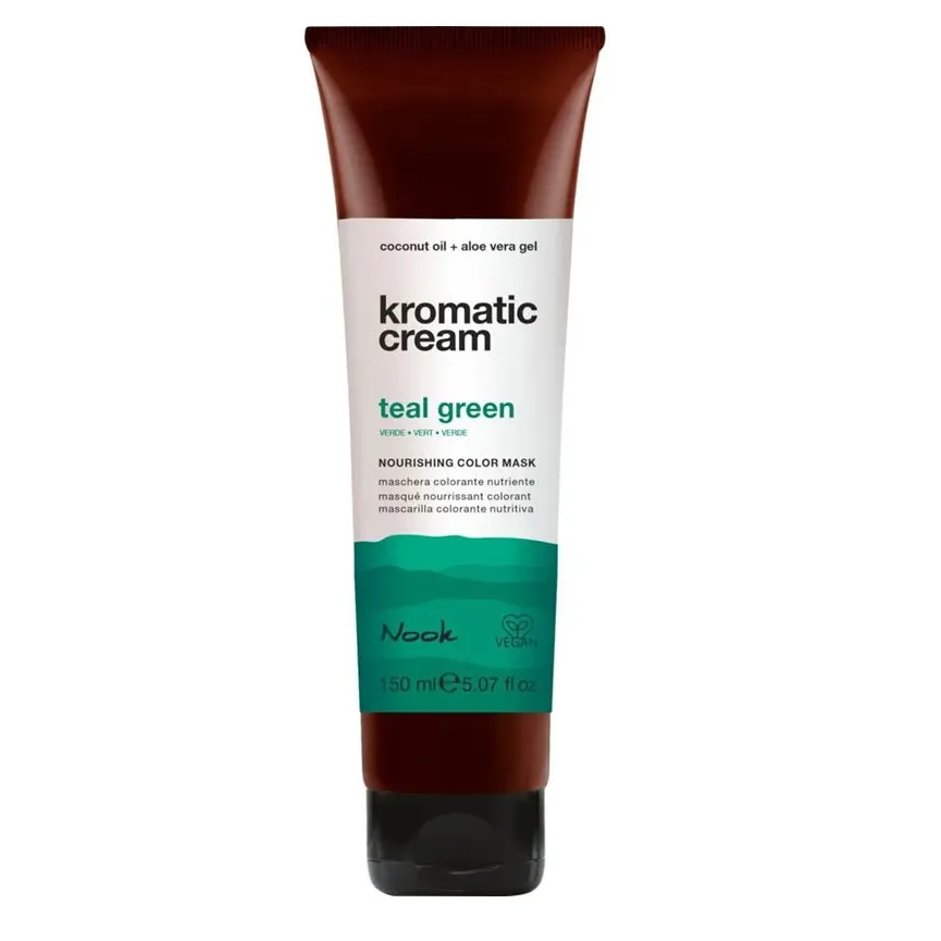 Nook Kromatic Cream 150ml – Cremă Profesională de Colorare cu Pigmenți Direcți Fără Siliconi cu pH Acid și Ingrediente