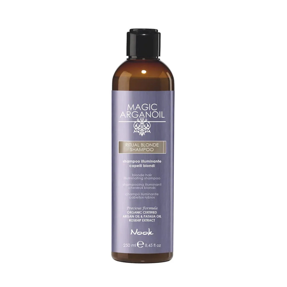 Nook Magic Argan Oil Ritual Blonde Sampon Iluminator Păr Blond