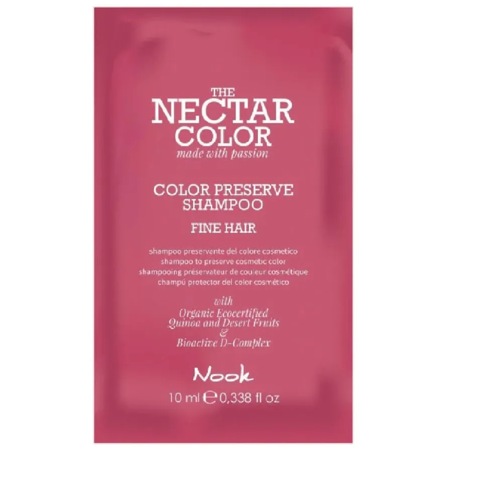 Nook Nectar Color Fine Hair Color Preserve Sampon 12ml