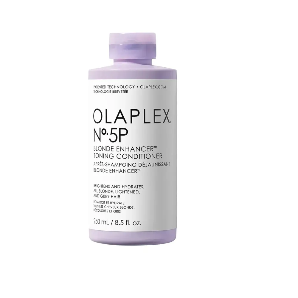 Olaplex No.5P Blonde Enhancer Toning Conditioner 250ml – Balsam Violet Profesional pentru Păr Blond sau Gri