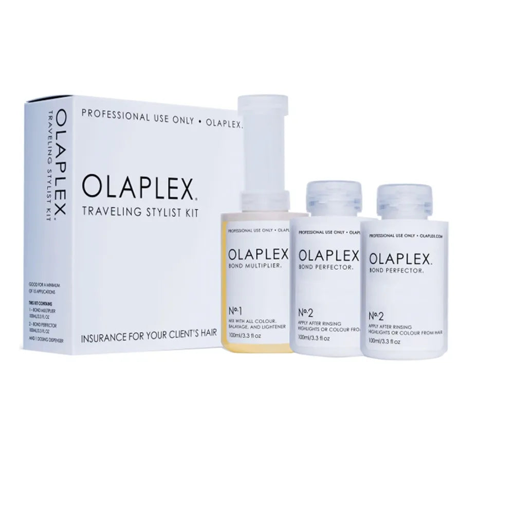 Olaplex Salon Travel Kit 3x100ml – Sistem Profesional de Reconstrucție Capilară cu Tehnologie Bond-Building™
