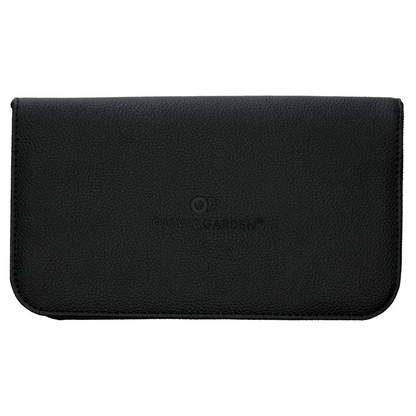 Olivia Garden Black Standard Pouch – Husă Profesională pentru Foarfeci cu 3 Compartimente Protecție Maximală și Design