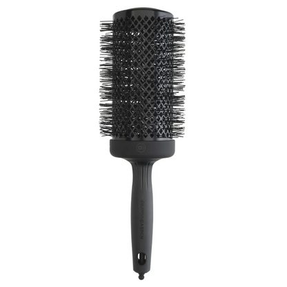 Olivia Garden Expert Blowout Black Label 65 – Perie Profesională Extra-Long cu Peri Wavy pentru Volum Maxim Strălucire