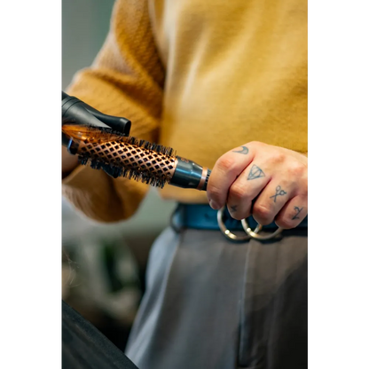 Olivia Garden Expert Blowout Heat Nylgard Bristles– Perie Profesională Termică pentru Păr Gros și Indisciplinat