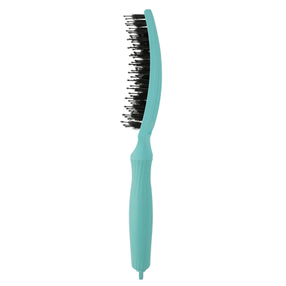 Olivia Garden FingerBrush Combo Medium Mint – Perie Profesională pentru Descurcare Netezire și Volum - Păr