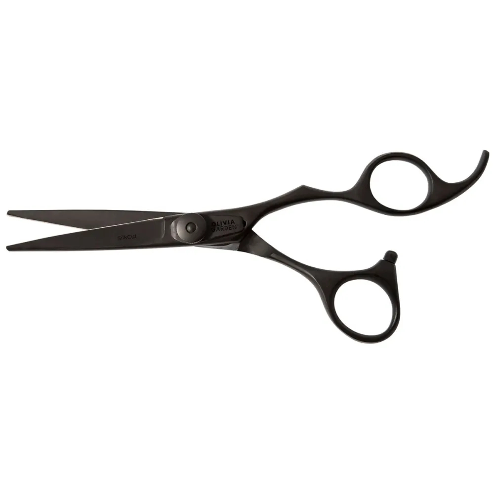 Olivia Garden Silkcut 5.75’’ Matt Black Edition – Foarfecă Profesională de Tuns cu Design Ergonomic și Tăiere