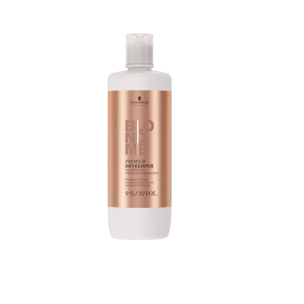 Oxidant Cremă Premium 9% 30vol Schwarzkopf Professional Blond Me Cream Developer - 1000 ml - Păr