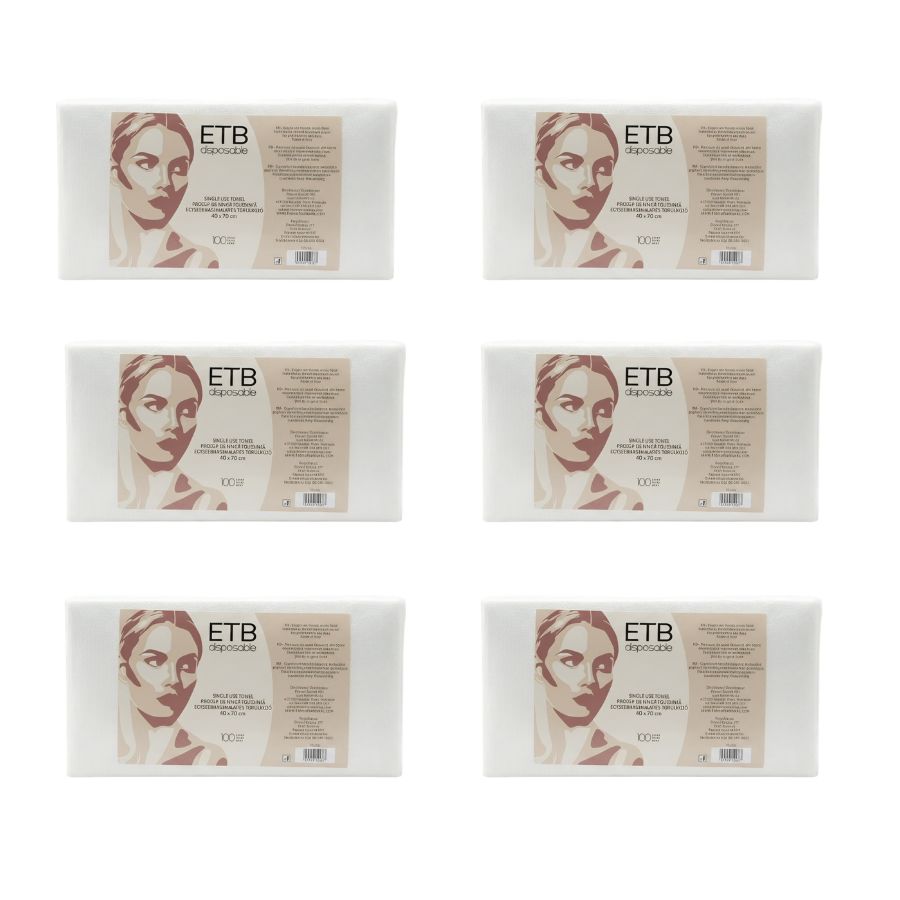 Pachet 6 seturi prosop unica folosinta 40x70