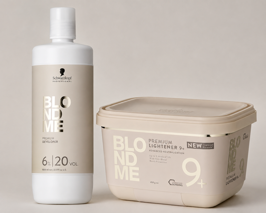 Pachet BlondMe Oxidant+Pudră Decolorantă