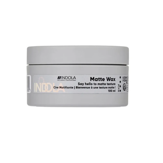 Pastă Modelatoare Cu Fixare Puternică Indola Matte Wax 100ml - 100ml - Păr