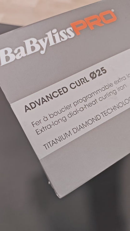 BabylissPro Advanced Curl 25mm Extralong Ondulator De Păr Profesional RESIGILAT