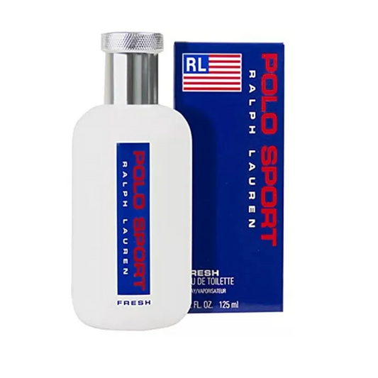 Ralph Lauren Polo Sport Fresh EDT 125ml – Parfum Aromatic-Marin pentru Bărbați cu Note de Mentă Salvie și Lemn - Bărbați