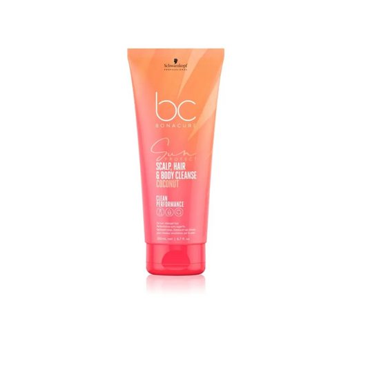 Schwarzkopf Professional Bonacure Sun Protect Șampon 3 In 1 Pentru Scalp Păr Și Corp