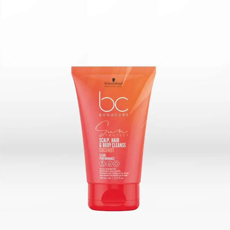 Schwarzkopf Professional Bonacure Sun Protect Șampon 3 In 1 Pentru Scalp Păr Și Corp 100ml