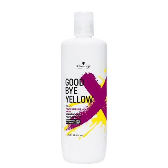 Schwarzkopf Professional Good Bye Yellow Sampon neutralizator