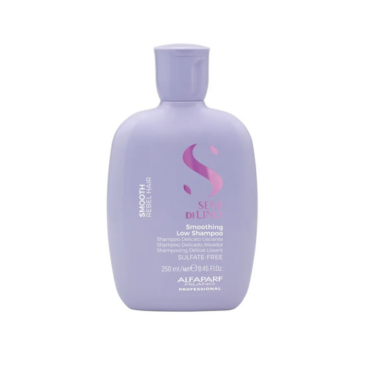 Șampon Hidratant De Netezire Pentru Păr Creț Și Rebel Alfaparf Milano Semi Di Lino Smoothing Shampoo - 250 ml - Păr