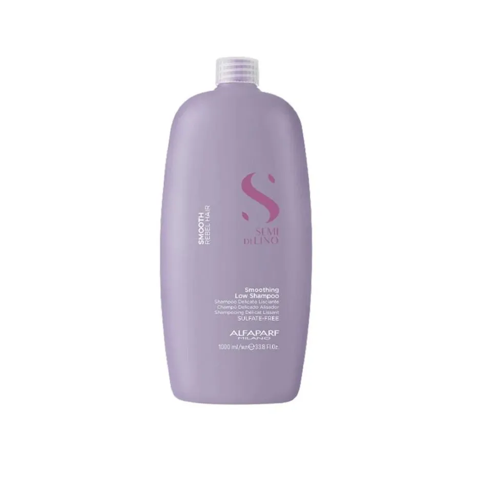 Șampon Hidratant De Netezire Pentru Păr Creț Și Rebel Alfaparf Milano Semi Di Lino Smoothing Shampoo - 1000 ml - Păr