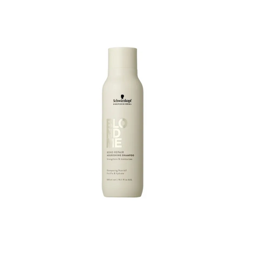 Șampon Hrănitor Schwarzkopf BLONDME Bond Repair – Curățare Delicată & Reparare pentru Păr Blond Fragil - 300 ml - Păr