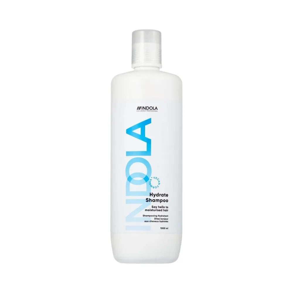 Șampon Pentru Hidratare Profundă Cu Derivate De Acid Hialuronic Și Panthenol Indola Hydrate Shampoo 1000ml - Păr