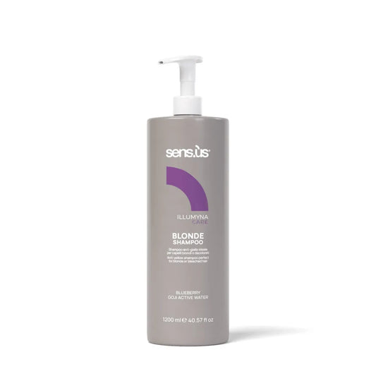 Șampon Pentru Neutralizarea Și Strălucirea Părului Blond Sau Decolorat Sensus Anti-Yellowing Shampoo - 1200 ml - Păr