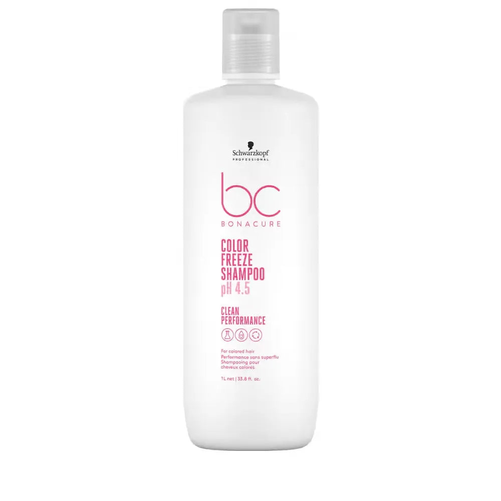 Șampon Pentru Păr Vopsit Schwarzkopf Professional Bonacure Clean Performance Color Freeze Shampoo - 1000 ml - Păr
