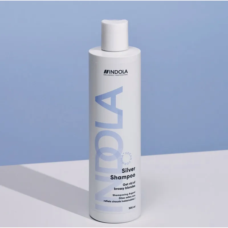 Șampon Pentru Reflexii Reci Indola Color Silver Shampoo - Păr