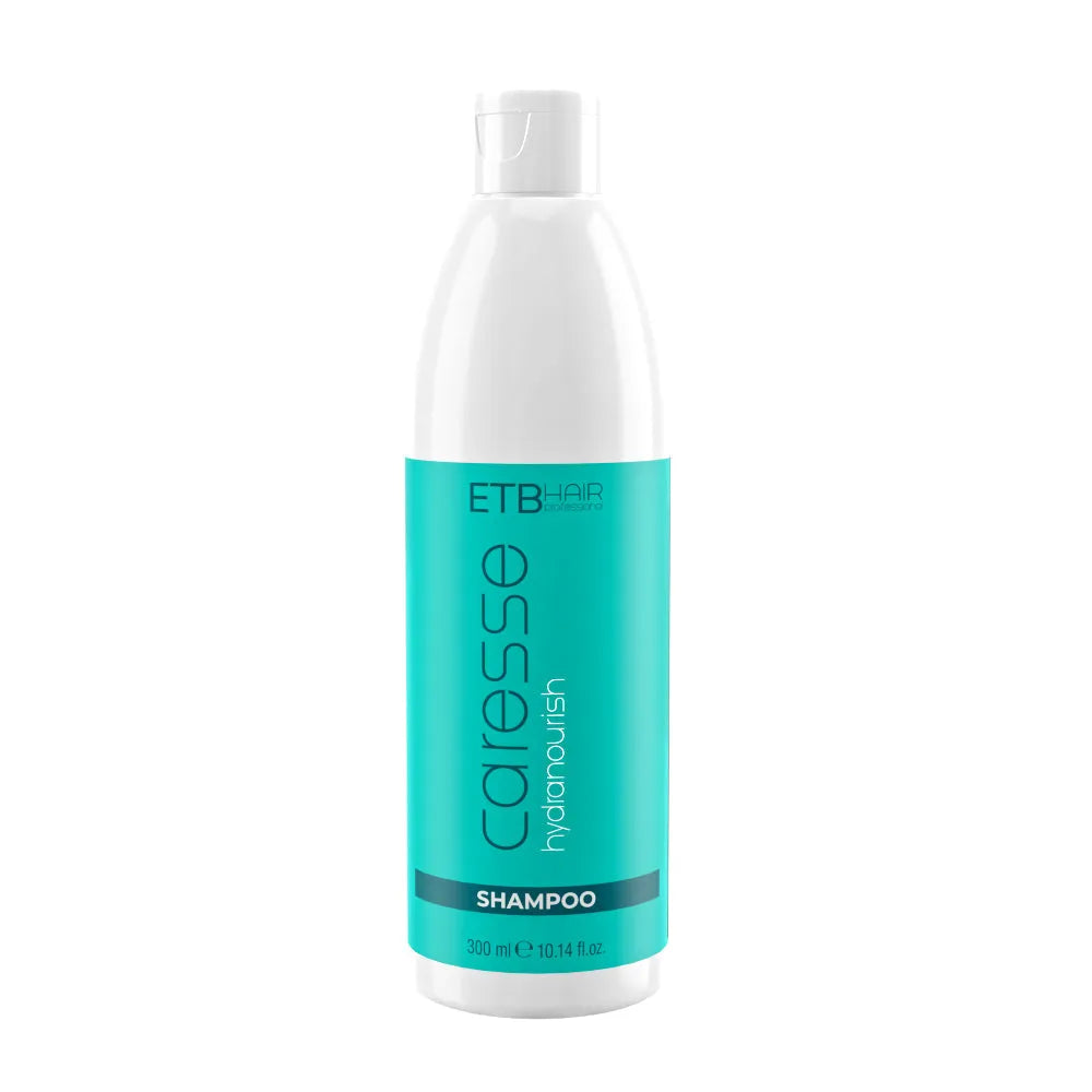 Șampon Profesional ETB Caresse Hydranourish – Hidratare & Regenerare pentru Păr Uscat Deteriorat sau Creț - 300 ml - Păr