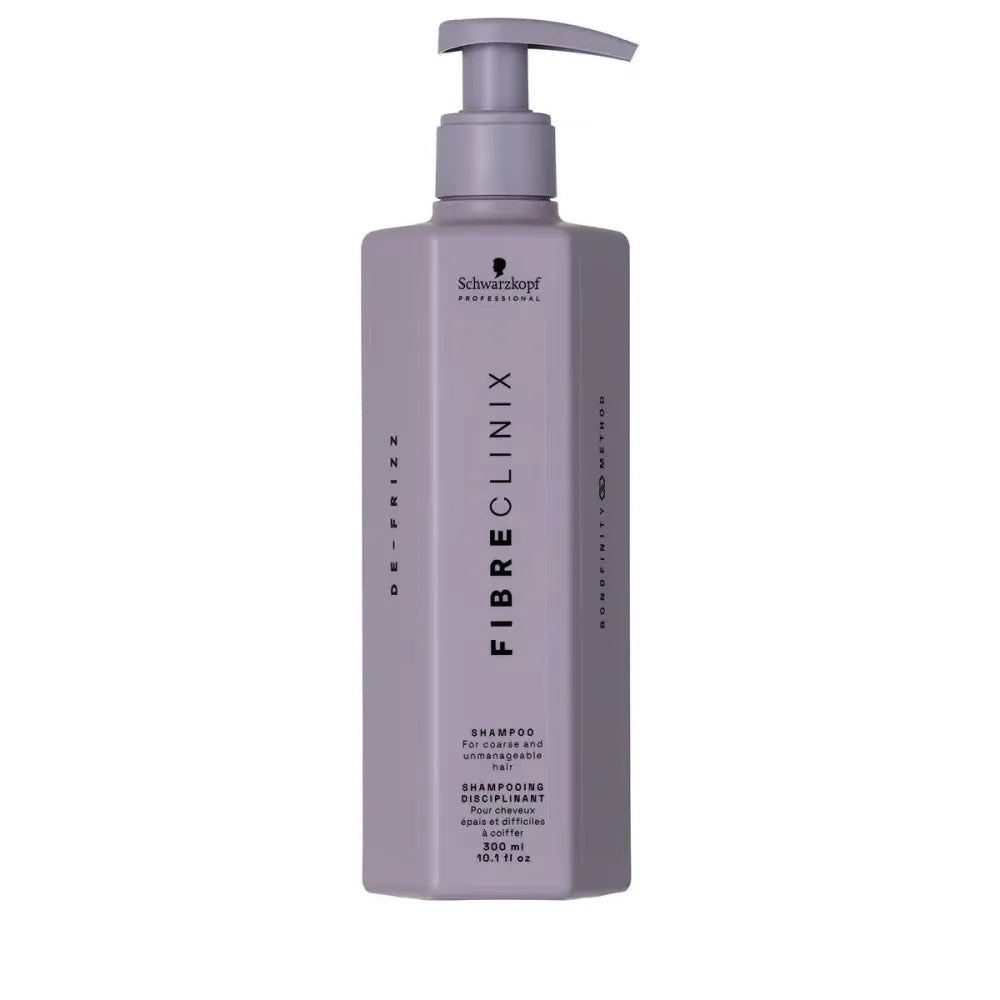 Șampon Reparator Și Disciplinant Anti-Frizz Schwarzkopf Professional Bonacure Fibre Clinix De-Frizz Shampoo 300ml