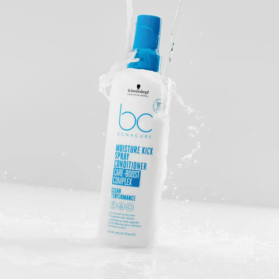Schwarzkopf Professional BC Bonacure Moisture Kick Spray Conditioner – Balsam Leave-in Profesional pentru Păr Uscat