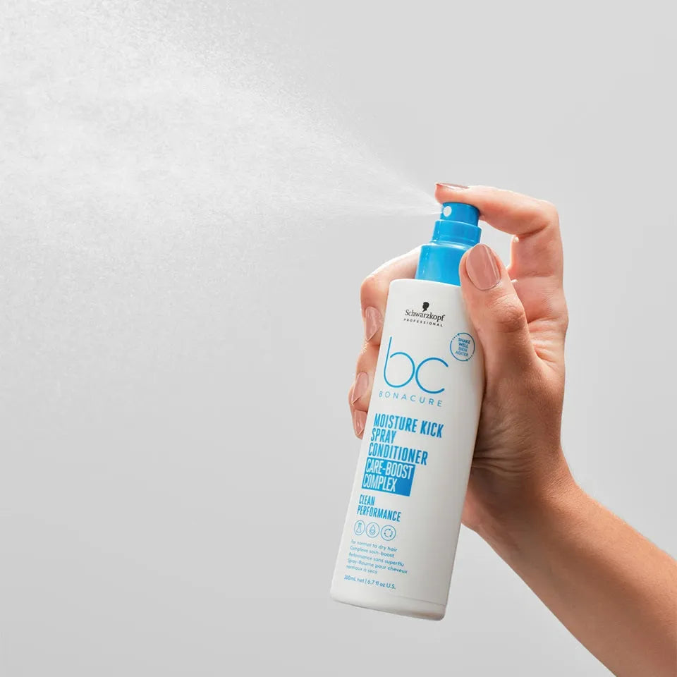 Schwarzkopf Professional BC Bonacure Moisture Kick Spray Conditioner – Balsam Leave-in Profesional pentru Păr Uscat