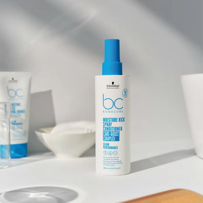 Schwarzkopf Professional BC Bonacure Moisture Kick Spray Conditioner – Balsam Leave-in Profesional pentru Păr Uscat